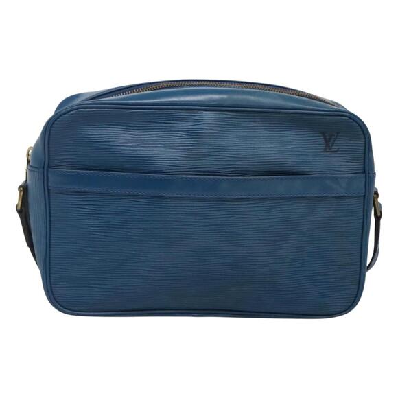 LOUIS VUITTON Epi Trocadero 27 Shoulder Bag Blue M52315 - Picture 13 of 16